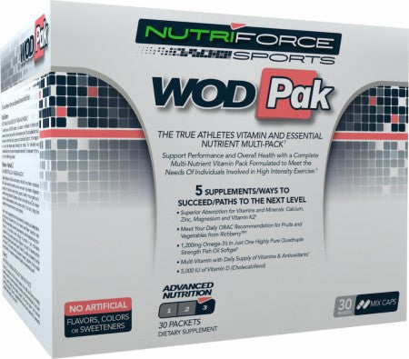 Nutriforce Sports WOD Pak