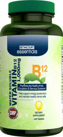 Betancourt Nutrition Essentials Vitamin B12 1,000mg
